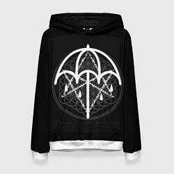 Толстовка-худи женская BMTH: Rain Symbol, цвет: 3D-белый