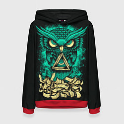 Толстовка-худи женская Bring Me The Horizon: Owl, цвет: 3D-красный