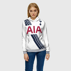 Толстовка-худи женская Tottenham Hotspur: AIA, цвет: 3D-меланж — фото 2
