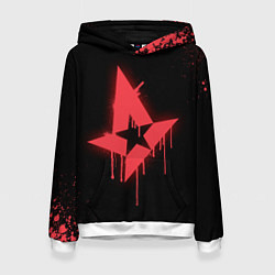 Толстовка-худи женская Astralis: Black collection, цвет: 3D-белый