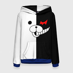 Толстовка-худи женская Monokuma, цвет: 3D-синий