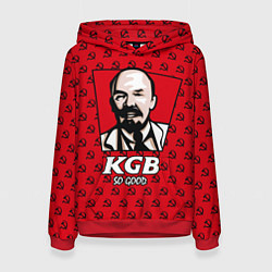Толстовка-худи женская KGB: So Good, цвет: 3D-красный