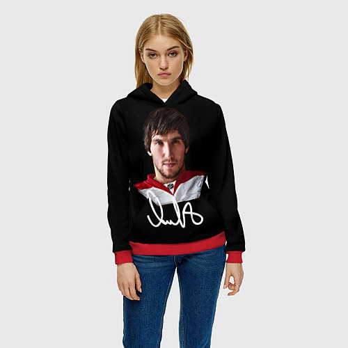 Женская толстовка Овечкин / 3D-Красный – фото 3