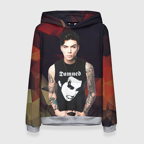 Женская толстовка Black Veil Brides / 3D-Меланж – фото 1