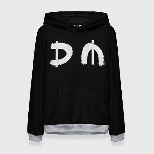 Женская толстовка DM Rock / 3D-Меланж – фото 1