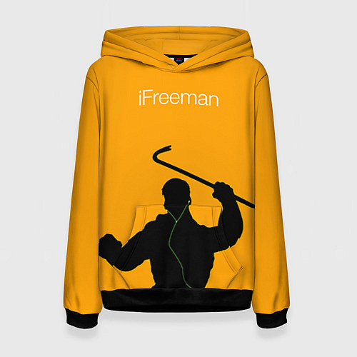 Женская толстовка IFreeman / 3D-Черный – фото 1