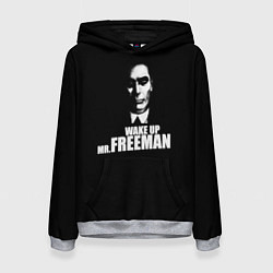 Женская толстовка Wake up Mr. Freeman