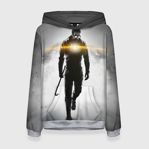 Женская толстовка Гордон Фримен / 3D-Меланж – фото 1