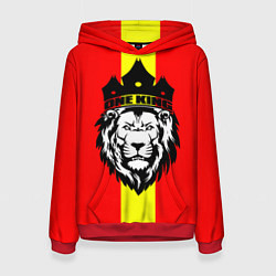 Толстовка-худи женская One Lion King, цвет: 3D-красный