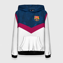 Толстовка-худи женская Barcelona FC: Sport, цвет: 3D-черный