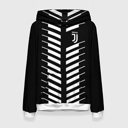 Толстовка-худи женская FC Juventus: Creative, цвет: 3D-белый
