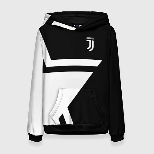 Женская толстовка FC Juventus: Star / 3D-Черный – фото 1