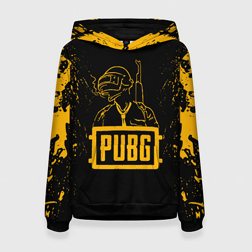 Женская толстовка PUBG: Black Soldier / 3D-Черный – фото 1