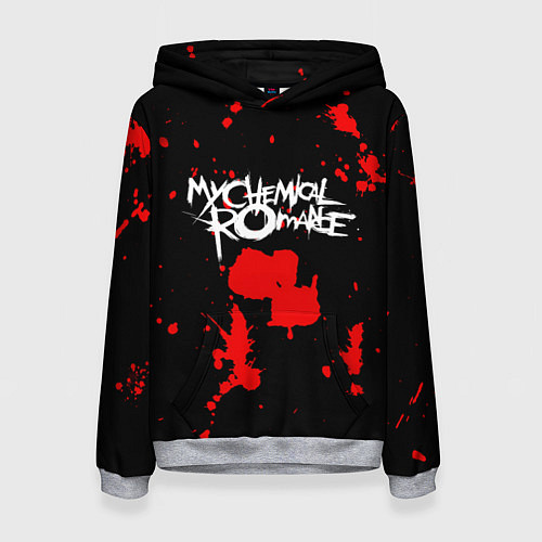 Женская толстовка My Chemical Romance / 3D-Меланж – фото 1