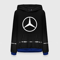 Женская толстовка Mercedes: Black Abstract