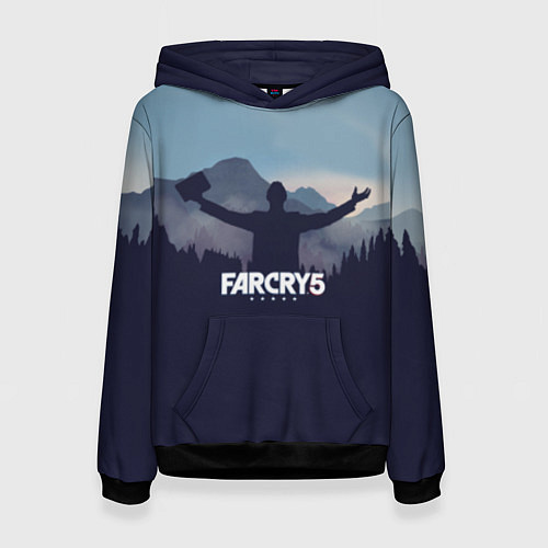 Женская толстовка Far Cry 5: Ave Joseph / 3D-Черный – фото 1