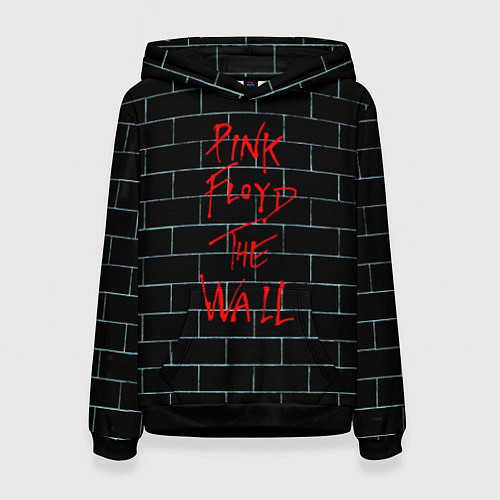 Женская толстовка Pink Floyd: The Wall / 3D-Черный – фото 1