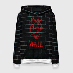 Толстовка-худи женская Pink Floyd: The Wall, цвет: 3D-белый