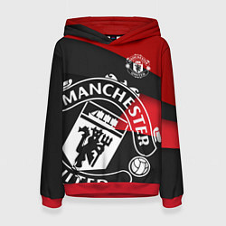 Толстовка-худи женская FC Man United: Exclusive, цвет: 3D-красный
