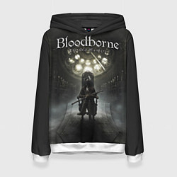 Толстовка-худи женская Bloodborne: Shrine, цвет: 3D-белый