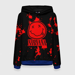Женская толстовка Nirvana: Blooded Smile