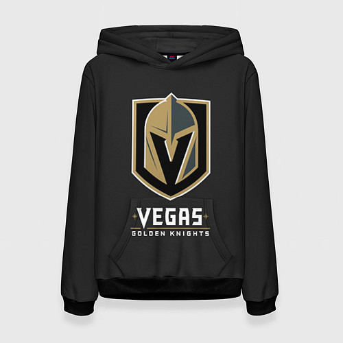 Женская толстовка Vegas: Golden Knights / 3D-Черный – фото 1