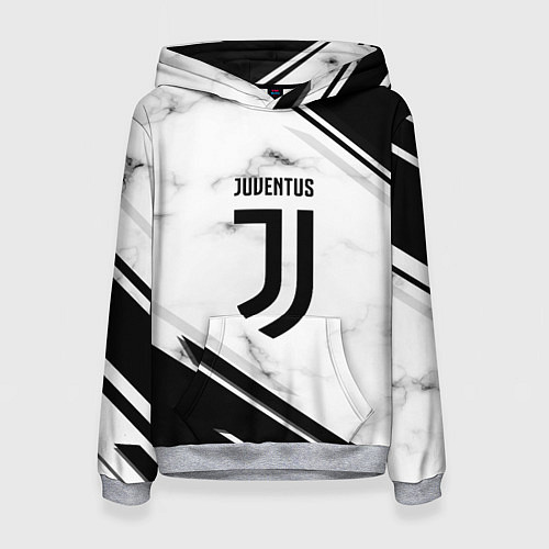 Женская толстовка Juventus / 3D-Меланж – фото 1