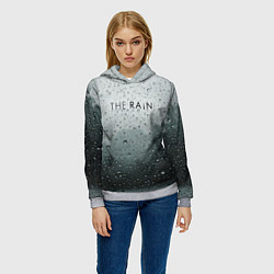 Толстовка-худи женская The Rain, цвет: 3D-меланж — фото 2