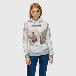 Толстовка-худи женская Frank Ocean: Blond, цвет: 3D-меланж — фото 2