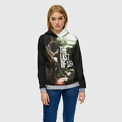 Толстовка-худи женская The Last of Us: Guitar Music, цвет: 3D-меланж — фото 2