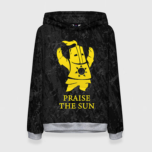 Женская толстовка Praise The Sun / 3D-Меланж – фото 1