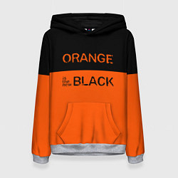 Толстовка-худи женская Orange Is the New Black, цвет: 3D-меланж