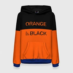 Толстовка-худи женская Orange Is the New Black, цвет: 3D-синий