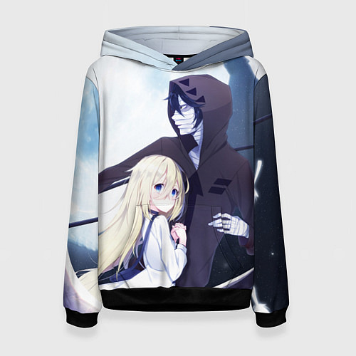 Женская толстовка Ангел кровопролития / 3D-Черный – фото 1