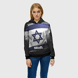 Толстовка-худи женская Israel Style, цвет: 3D-черный — фото 2