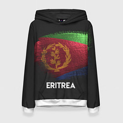 Толстовка-худи женская Eritrea Style, цвет: 3D-белый