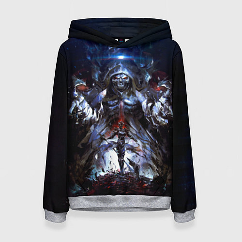 Женская толстовка Overlord / 3D-Меланж – фото 1