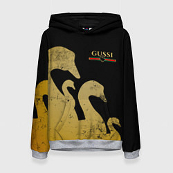 Толстовка-худи женская GUSSI: Gold Edition, цвет: 3D-меланж