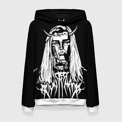 Толстовка-худи женская Ghostemane: Devil, цвет: 3D-белый