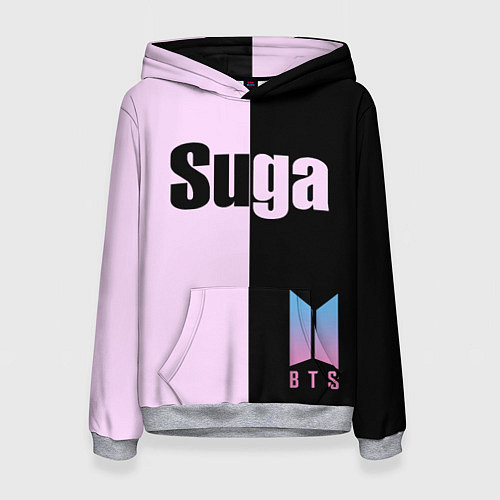 Женская толстовка BTS Suga / 3D-Меланж – фото 1