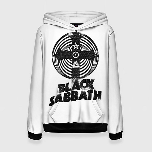 Женская толстовка Black Sabbath / 3D-Черный – фото 1