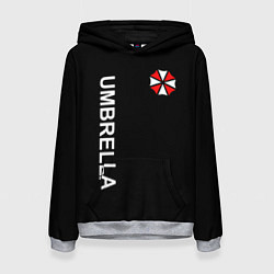 Толстовка-худи женская UMBRELLA CORP, цвет: 3D-меланж