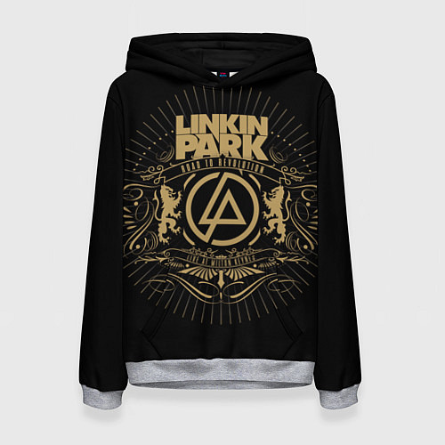 Женская толстовка Linkin Park: Road to Revolution / 3D-Меланж – фото 1