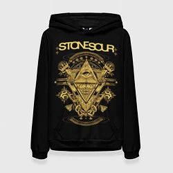 Толстовка-худи женская Stone Sour, цвет: 3D-черный