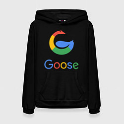 Толстовка-худи женская GOOSE, цвет: 3D-черный