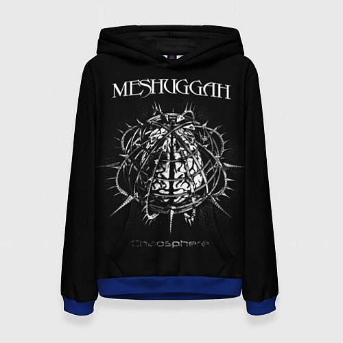 Женская толстовка Meshuggah: Chaosphere / 3D-Синий – фото 1
