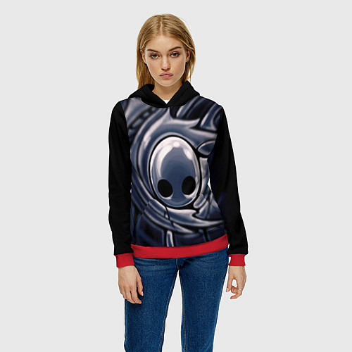 Женская толстовка Hollow Knight / 3D-Красный – фото 3