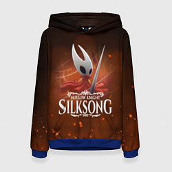 Толстовка-худи женская Hollow Knight: Silksong, цвет: 3D-синий