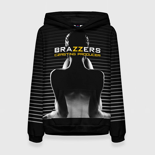 Женская толстовка Brazzers сasting-producer / 3D-Черный – фото 1