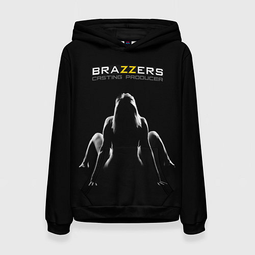 Женская толстовка Brazzers - casting producer / 3D-Черный – фото 1